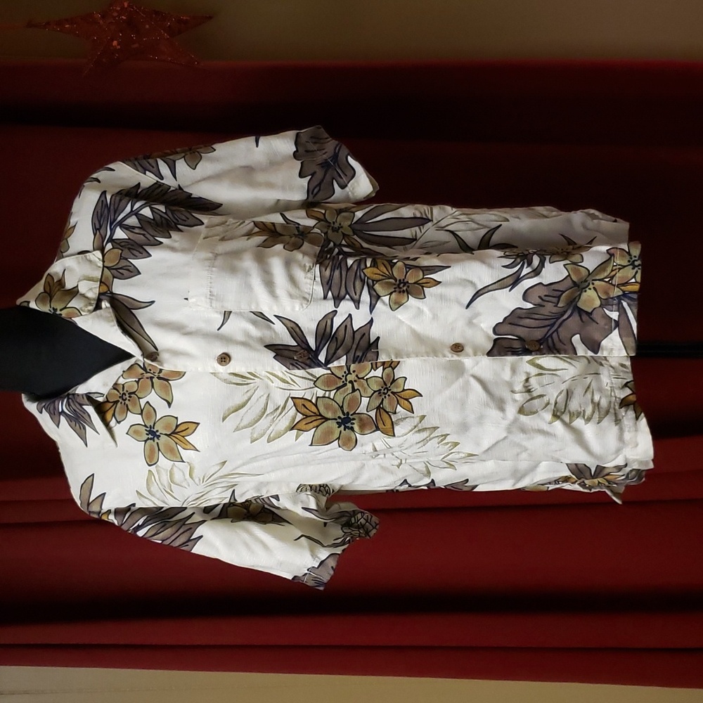 Mens Havana Jack Cafe Hawaiian button up shirt